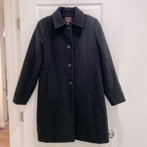 Anne Klein wool/cashmere/nylon coat